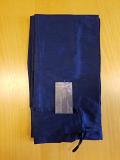 Navy Blue Tussar Palazzo Pant Trouser for Women 38" Length